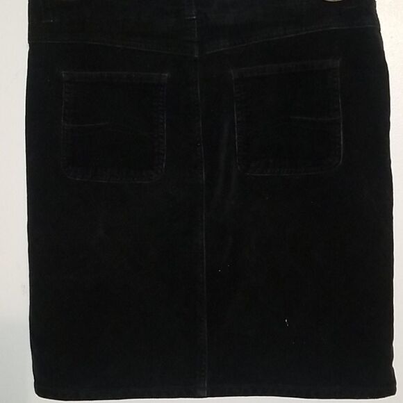 PLUGG BLACK CORDUROY SKIRT- SZ 11 - Picture 5 of 8